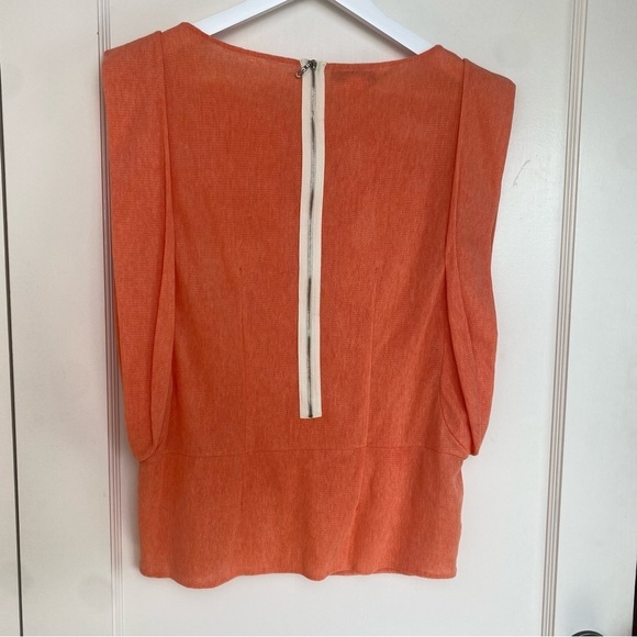 VIVIENNE TAM Coral Blouse size Large - Picture 5 of 8
